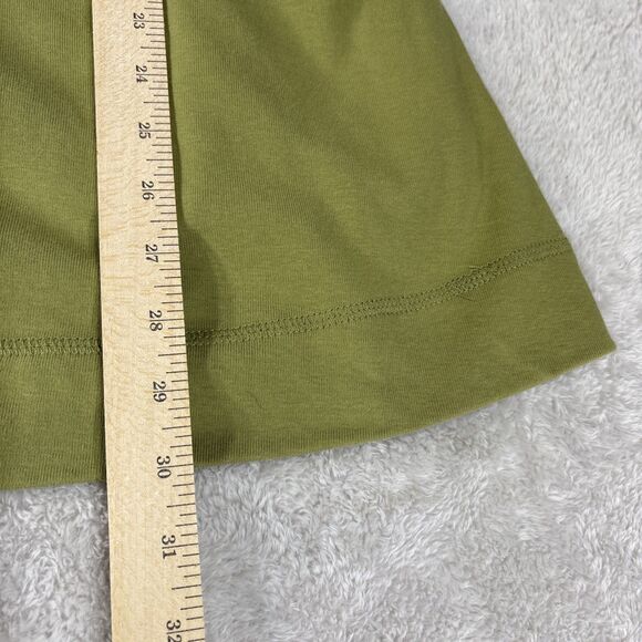 Soft Surroundings Women Northport Jacket PXL Olive Green Snap Front Lagenlook - Picture 8 of 11